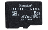 Kingston Technology Industrial 8 GB MicroSDHC UHS-I Class 10