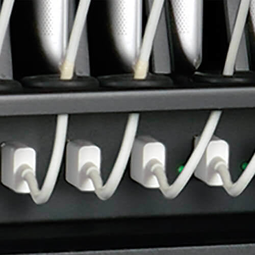 Tripp Lite CS16USB portable device management cart/cabinet Portable device management cabinet Black