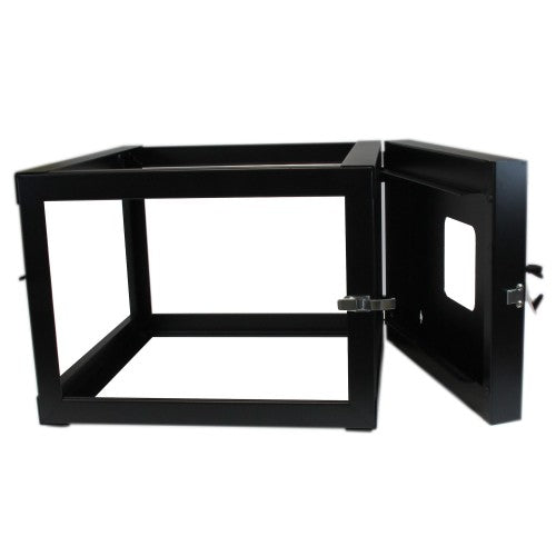 StarTech.com RK619WALLOH rack cabinet 6U Wall mounted rack Black