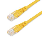 StarTech.com 15 ft Yellow Molded Category 5e (350 MHz) UTP Patch Cable networking cable 179.9" (4.57 m)