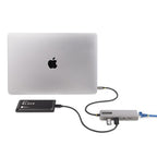 StarTech.com 10G2A1C25EPD-USB-HUB laptop dock/port replicator Wired USB 3.2 Gen 2 (3.1 Gen 2) Type-C Gray