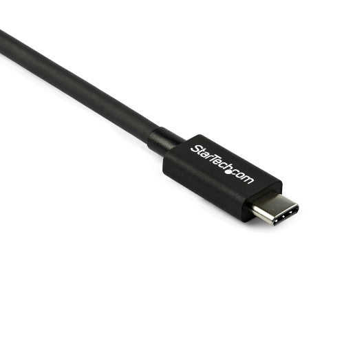 StarTech.com TBLT34MM80CM Thunderbolt cable 31.5" (0.8 m) 40 Gbit/s Black