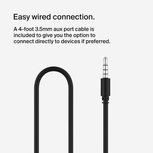 Belkin SoundForm Mini Headphones Wired & Wireless Head-band USB Type-C Bluetooth Black