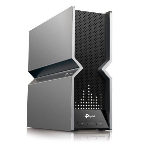 TP-Link Archer BE800 wireless router Multi-Gigabit Ethernet Tri-band (2.4 GHz / 5 GHz / 6 GHz) Black, Stainless steel