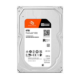 Seagate FireCuda ST8000DX001 internal hard drive 8 TB 7200 RPM 256 MB 3.5" Serial ATA