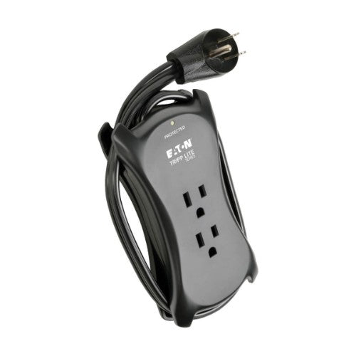 Tripp Lite TRAVELER3USB surge protector Black 3 AC outlet(s) 120 V 11.8" (0.3 m)