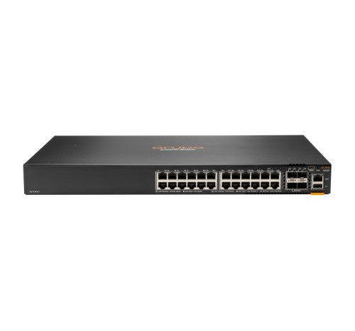 HPE Aruba Networking 6300F 24p 10M/100M/1G 4p SFP56 50G TAA Managed L3 Gigabit Ethernet (10/100/1000) 1U Gray