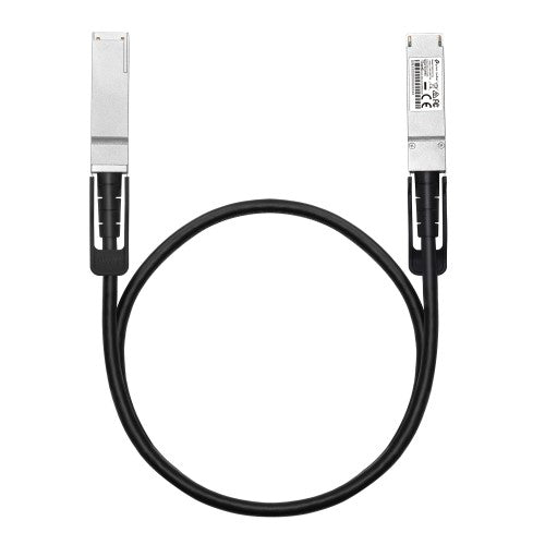 TP-Link Omada SM9220-1M InfiniBand/fibre optic cable 39.4" (1 m) QSFP28 Twinax Black