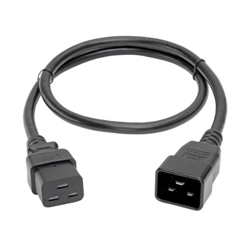 Tripp Lite P036-003-15A power cable Black 39.4" (1 m) C19 coupler C20 coupler
