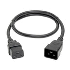 Tripp Lite P036-003-15A power cable Black 39.4" (1 m) C19 coupler C20 coupler