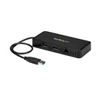 StarTech.com USBA2DPGB laptop dock/port replicator Wired USB 3.2 Gen 1 (3.1 Gen 1) Type-A Black