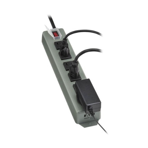 Tripp Lite 6SP surge protector Black 6 AC outlet(s) 120 V 70.9" (1.8 m)