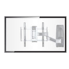 StarTech.com TV-WALL-MOUNT-65FS TV mount/stand 65" Black, Silver