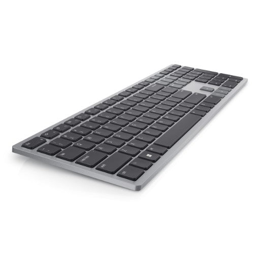 DELL KB700 keyboard Office RF Wireless + Bluetooth English Gray