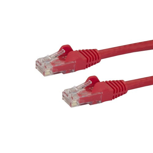 StarTech.com N6PATCH1RD networking cable Red 11.8" (0.3 m) Cat6 U/UTP (UTP)