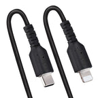 StarTech.com RUSB2CLT1MBC lightning cable 39.4" (1 m) Black