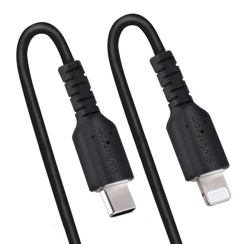 StarTech.com RUSB2CLT1MBC lightning cable 39.4" (1 m) Black