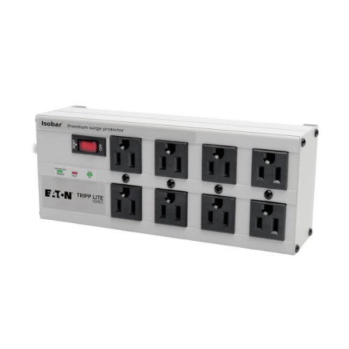 Tripp Lite ISOBAR825ULTRA surge protector White 8 AC outlet(s) 120 V 295.3" (7.5 m)