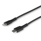 StarTech.com RUSBCLTMM1MB mobile phone cable Black 39.4" (1 m) USB C Lightning