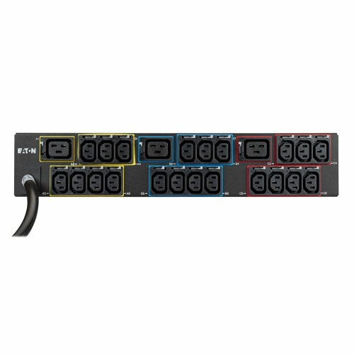 Eaton EMAU13-10 power distribution unit (PDU) 2U Black