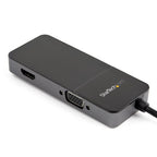 StarTech.com USB32HDVGA USB graphics adapter 3840 x 2160 pixels Black, Silver