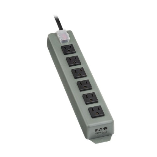 Tripp Lite 6SP surge protector Black 6 AC outlet(s) 120 V 70.9" (1.8 m)