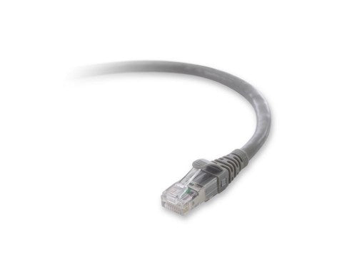 Belkin Cat.6a Patch Cable, 1 x RJ-45 Male, 1 x RJ-45 Male, 10ft, Grey networking cable Gray 118.1" (3 m)