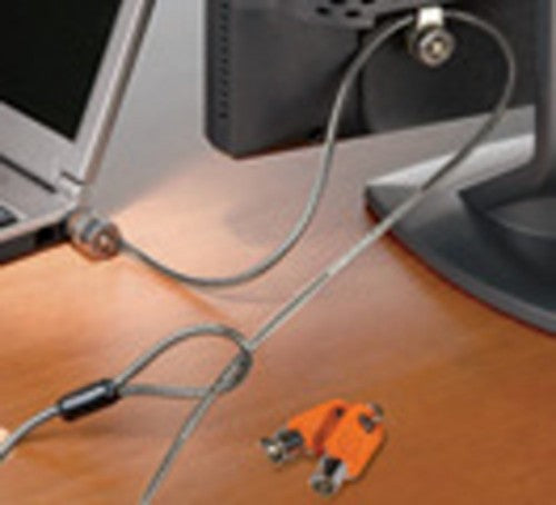 Kensington MicroSaver® Keyed Twin Head Laptop Lock — Supervisor