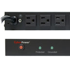 CyberPower RKBS15S2F10R surge protector Black 12 AC outlet(s) 120 V 179.9" (4.57 m)