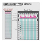 Tripp Lite N48K-15M8L60-B patch panel 1U