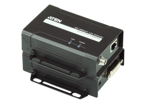 ATEN VE601 AV extender AV transmitter & receiver Black