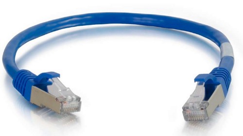 C2G 25ft. Cat6 RJ-45 networking cable Blue 300" (7.62 m) S/FTP (S-STP)