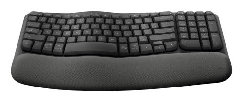 Logitech Wave Keys for Business keyboard Office RF Wireless + Bluetooth QWERTY English Graphite