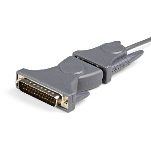 StarTech.com ICUSB232DB25 serial cable Gray 35.4" (0.9 m) USB Type-A DB-9