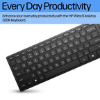 HP Wired Desktop 320K Keyboard