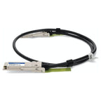 AddOn Networks MCP1650-H001E30-AO InfiniBand/fibre optic cable 39.4" (1 m) QSFP56 Black, Silver