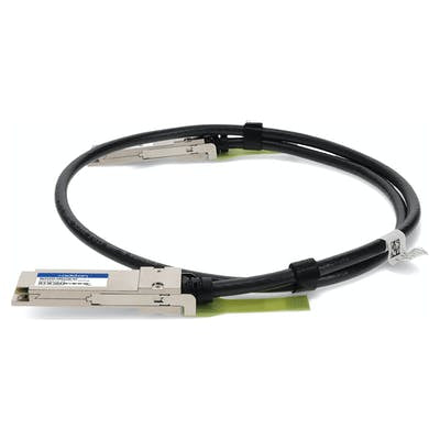 AddOn Networks MCP1650-H001E30-AO InfiniBand/fibre optic cable 39.4" (1 m) QSFP56 Black, Silver