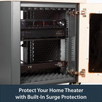 StarTech.com RKPW081915 power distribution unit (PDU) 8 AC outlet(s) 1U Black