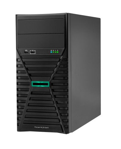 HPE ProLiant ML30 Gen11 6325P 3.5GHz 4c 1P 2x16GB-U 4LFF MR216i-p 1x500W PS NA Server