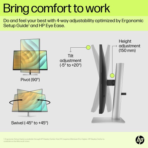 HP E27u G5 QHD USB-C Monitor