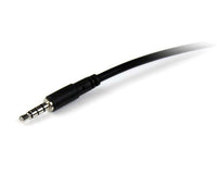 StarTech.com 2m 3.5mm/3.5mm audio cable 78.7" (2 m) Black