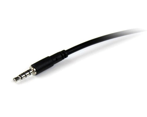 StarTech.com 2m 3.5mm/3.5mm audio cable 78.7" (2 m) Black