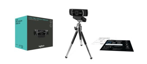 Logitech 960-001087 webcam 1920 x 1080 pixels USB Black