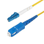 StarTech.com SPSMLCSC-OS2-1M InfiniBand/fibre optic cable 39.4" (1 m) LC SC Yellow