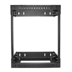 StarTech.com RK12WALLOA rack cabinet 12U Wall mounted rack Black