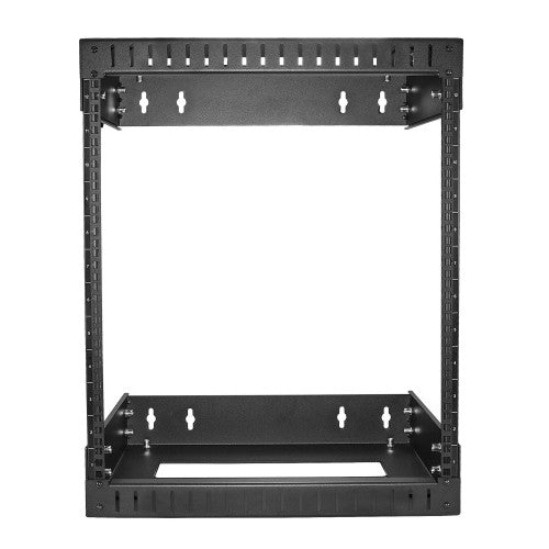StarTech.com RK12WALLOA rack cabinet 12U Wall mounted rack Black