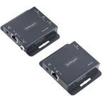 StarTech.com EXTEND-HDMI-4K40C6P1 AV extender AV transmitter & receiver Black