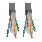 Tripp Lite N224-01K-GY networking cable Gray 12000" (304.8 m) Cat6