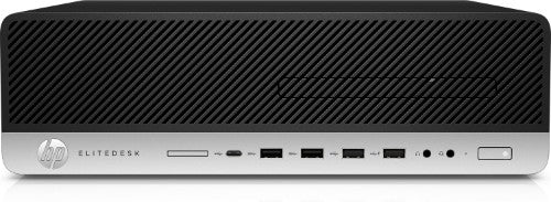 HP EliteDesk 800 G5 Intel® Core™ i7 i7-9700 8 GB DDR4-SDRAM 256 GB SSD Windows 10 Pro SFF PC Black