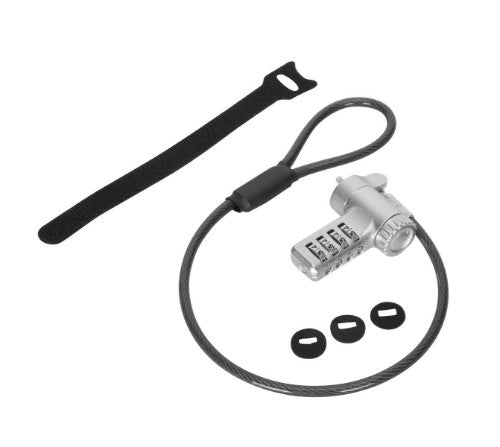 Targus ASP96DGLX-25S cable lock Silver 11.8" (0.3 m)